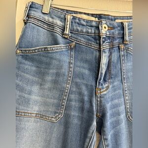 Pilcro and the Letterpress Light Blue Relaxed boyfriend Jeans